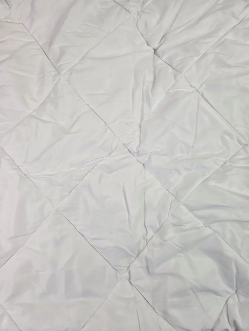 Macys White Quilted Plush Top Mattress Pad Full Size Deep Pocket Microfiber NWT